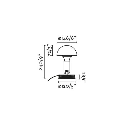 FARO 56100 - Lámpara de mesa con clip 2en1 BELA 1xE27/15W/230V negro