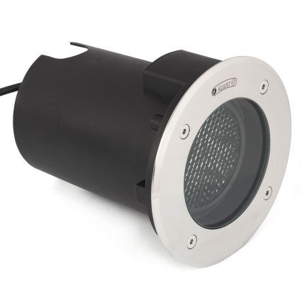 FARO 70310 - Luminaria empotrable de exterior resistente al tráfico GEISER 1xGU10/8W/230V IK08 IP67 acero inoxidable