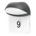 FARO 71197 - Aplique de pared LED para exterior NUM LED/7W/230V IP54