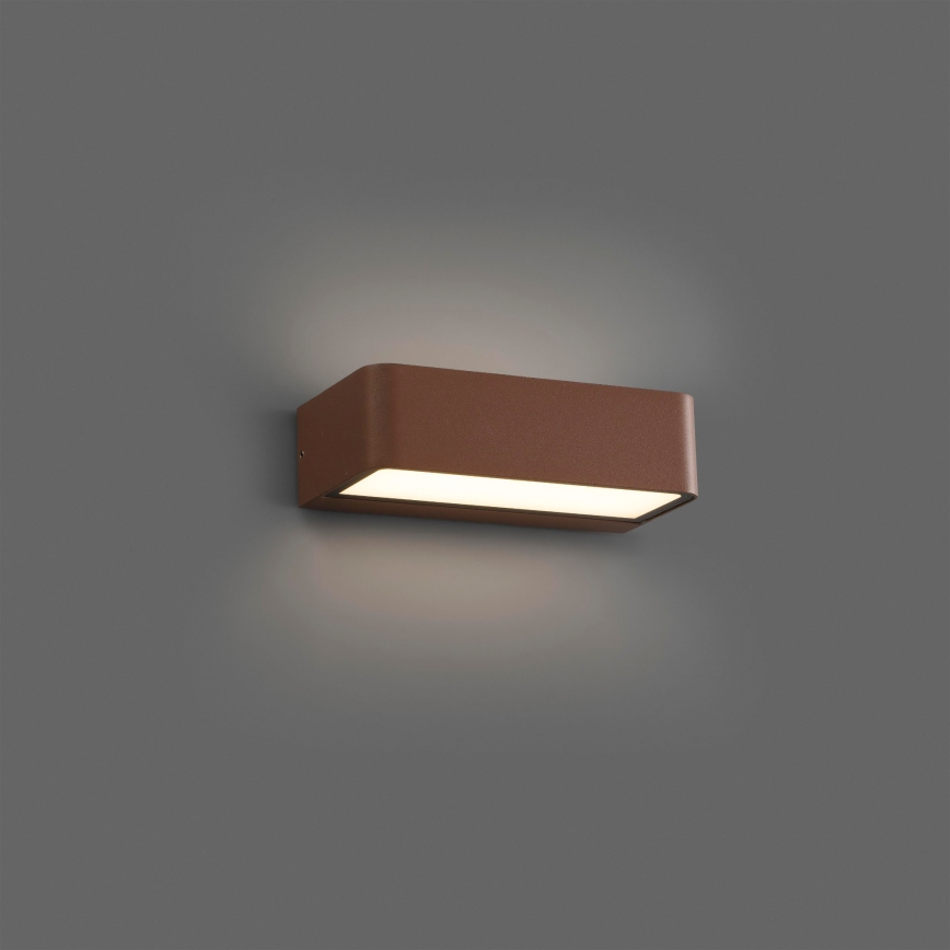 FARO 71309 - Aplique LED de pared para exterior TAKUA LED/10W/230V IP65 marrón