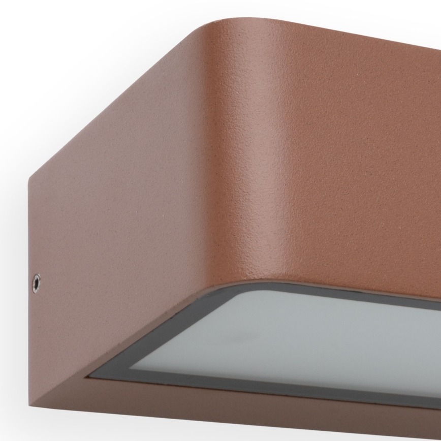 FARO 71309 - Aplique LED de pared para exterior TAKUA LED/10W/230V IP65 marrón