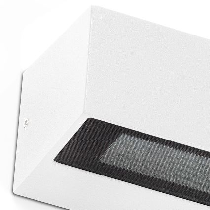 FARO 71903 - Aplique LED de pared para exterior DORO 2xLED/10W/230V IP65 blanco