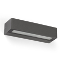 FARO 71910 - Aplique LED de pared para exterior LAKO LED/8W/230V IP65 antracita