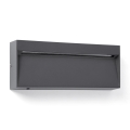 FARO 71966 - Luminaria LED para escalera DUNE LED/6W/230V 2200/2700/3200/4000K IP65 antracita rectangular