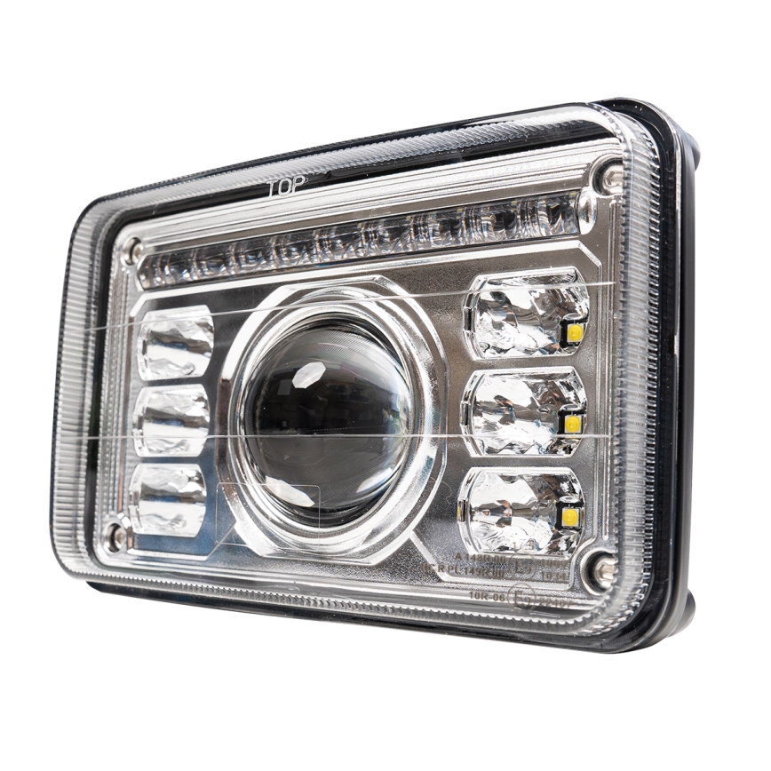 Faro delantero LED para tractor LED/69W/10-30V IP69 5700K rectangular