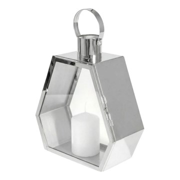Farol decorativo PALACE 43 cm, cromo brillante