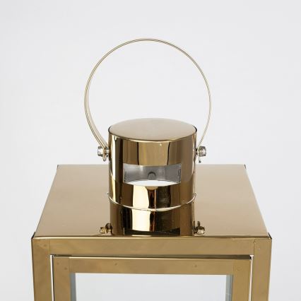 Farol decorativo TOWER 38 cm dorado