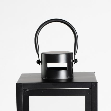 Farol decorativo TOWER 49 cm negro