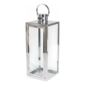 Farol decorativo TOWER de 49 cm, cromo brillante