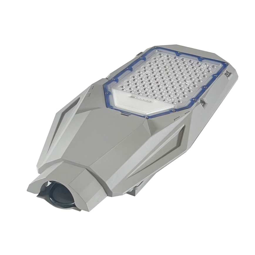Farola LED regulable con sensor crepuscular y panel solar LED/200W/20000 mAh 6500K IP65 gris