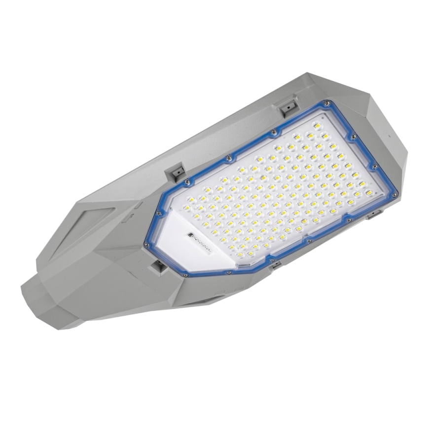 Farola LED regulable con sensor crepuscular y panel solar LED/200W/20000 mAh 6500K IP65 gris