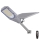 Farola LED regulable con sensor crepuscular y panel solar LED/200W/20000 mAh 6500K IP65 gris