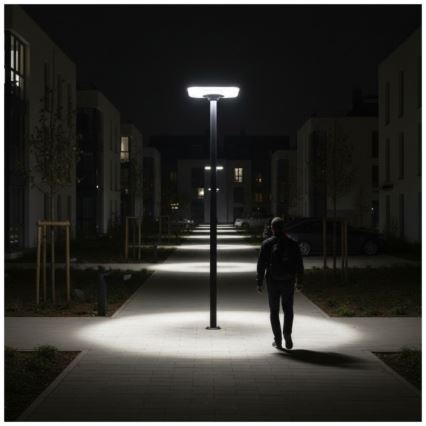 Farola solar LED con sensor SOLSUMI LED/25W/3,2V 3000/4000/6500K IP54 24000 mAh + mando a distancia