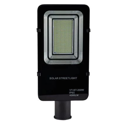 Farola solar LED regulable LED/50W/6,4V 4000K IP65 50000 mAh + mando a distancia