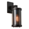 Feiss - Aplique BLUFFTON 1xE27/100W/230V negro