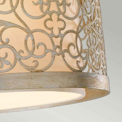 Feiss - Lámpara de techo ARABESQUE 2xE27/40W/230V dorada