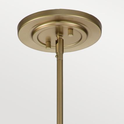 Feiss - Lámpara de techo con varilla FUSION 3xE27/40W/230V dorada