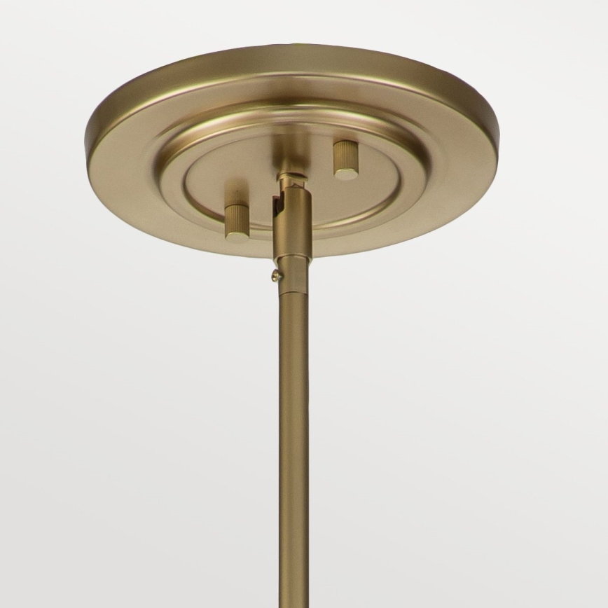 Feiss - Lámpara de techo con varilla FUSION 3xE27/40W/230V dorada