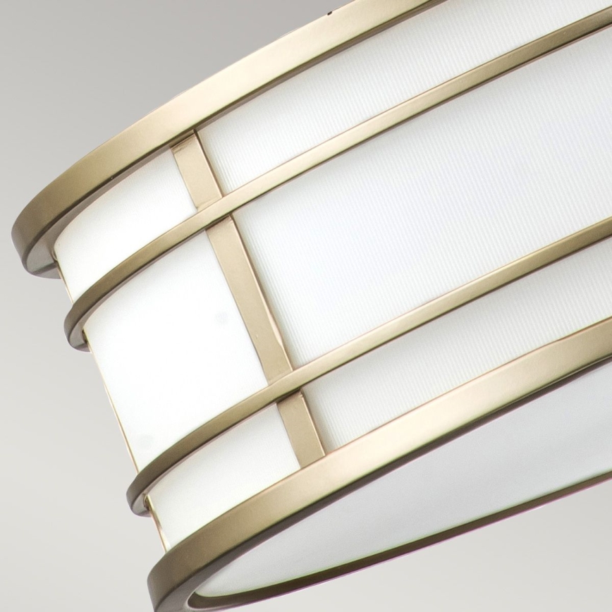 Feiss - Lámpara de techo con varilla FUSION 3xE27/40W/230V dorada