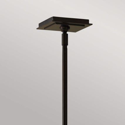 Feiss - Lámpara de techo con varilla REMY 1xE27/60W/230V negro/dorado