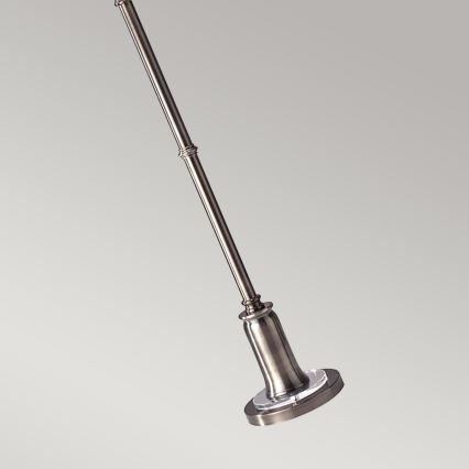 Feiss - Lámpara de pie STATEROOM 2xE27/60W/230V plata