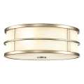 Feiss - Lámpara de techo FUSION 3xE27/40W/230V dorada