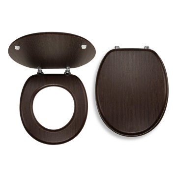 FERRO - Asiento de inodoro MDF wengué