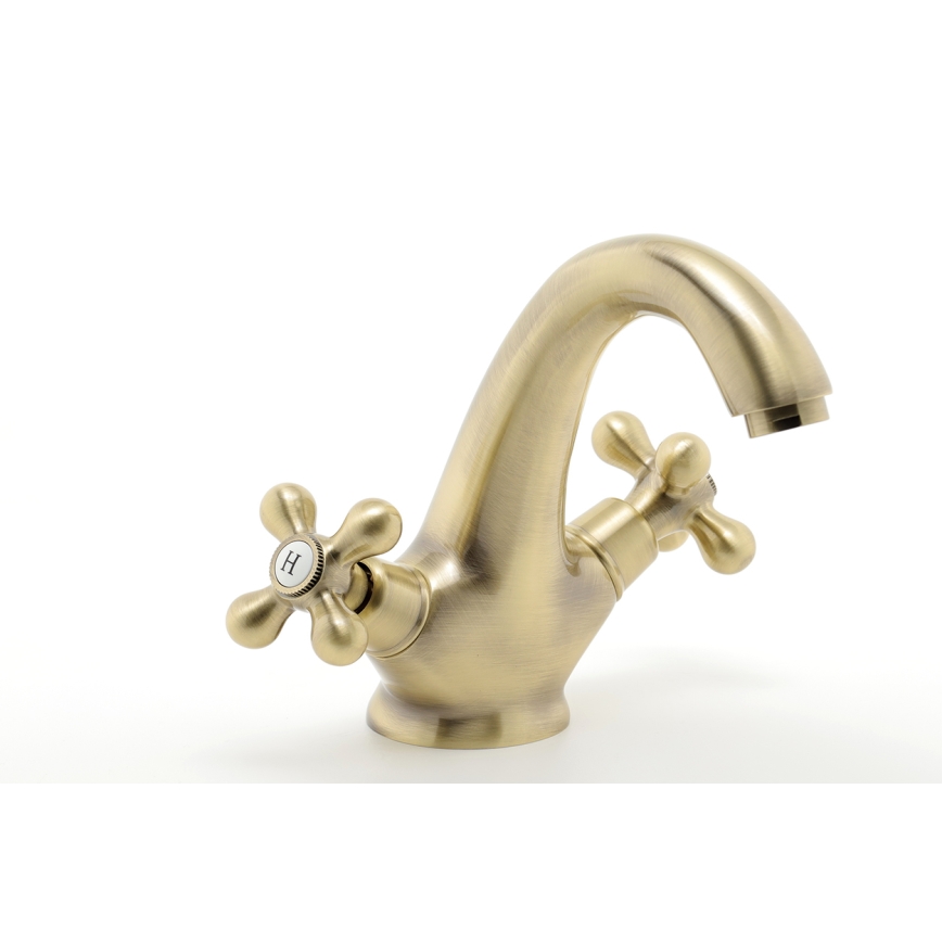 FERRO - Grifo de lavabo ANTICA en bronce