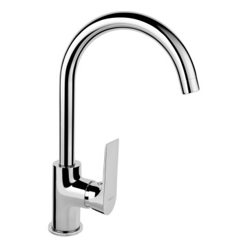 FERRO - Grifo para fregadero ALGEO SQUARE, cromo brillante