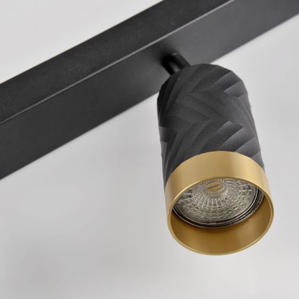 Foco ARRAS 2xGU10/10W/230V negro