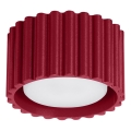 Foco AURA 1xGX53/10W/230V 6 cm rojo