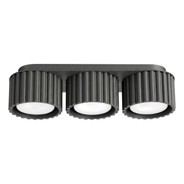 Foco AURA 3xGX53/10W/230V negro