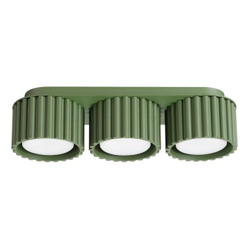 Foco AURA 3xGX53/10W/230V verde