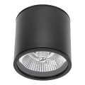 Foco de baño CHLOE AR111 1xGU10/12W/230V IP65 redondeado negro