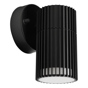 Foco de pared exterior LANTHEA 1xGU10/11W/230V IP44 negro