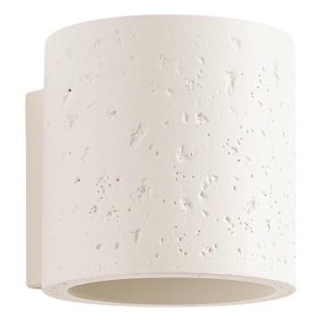 Foco de pared ORBIS 1xG9/8W/230V hormigón/crema