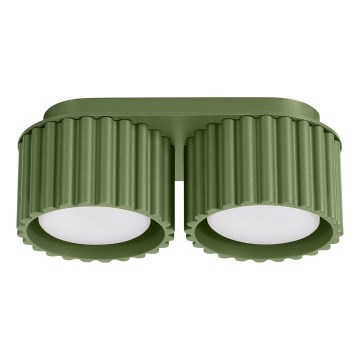Foco direccional AURA 2xGX53/10W/230V, verde