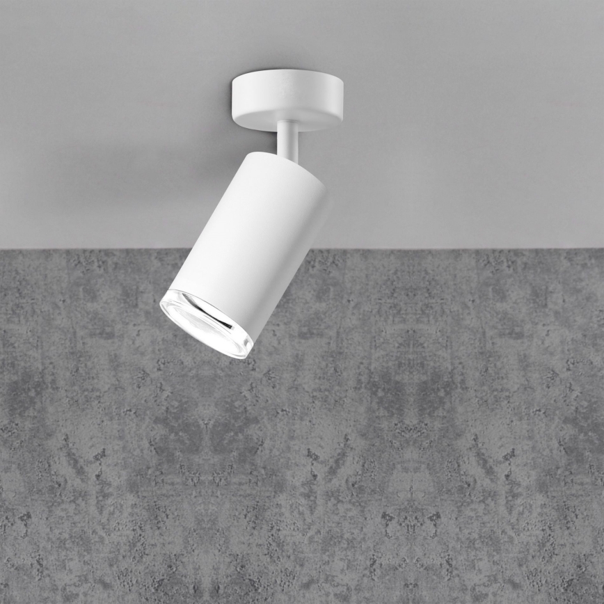 Foco empotrable LED RGBW regulable para baño TURYN 1xGU10/4,8W/230V 3000K IP44 blanco + mando a distancia