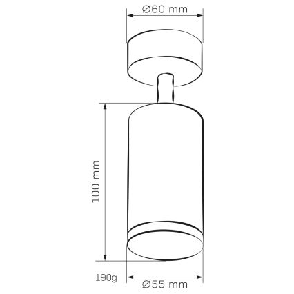 Foco empotrable LED RGBW regulable para baño TURYN 1xGU10/4,8W/230V 3000K IP44 blanco + mando a distancia