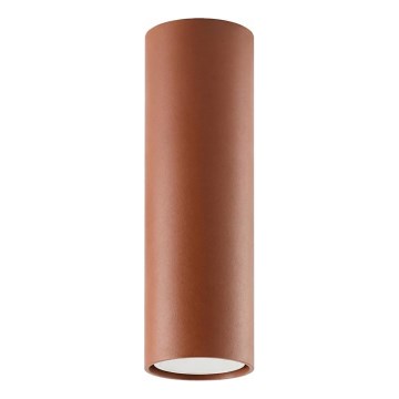 Foco LAGOS 1xGU10/10W/230V 20 cm marrón