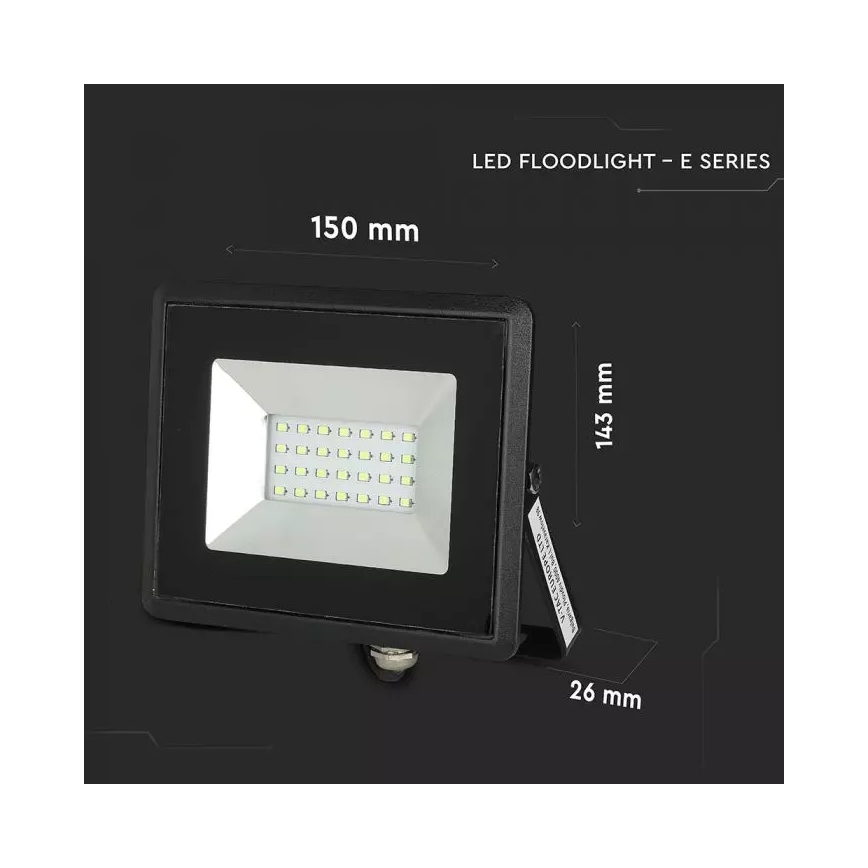 Proyector LED LED/20W/230V IP65 luz verde