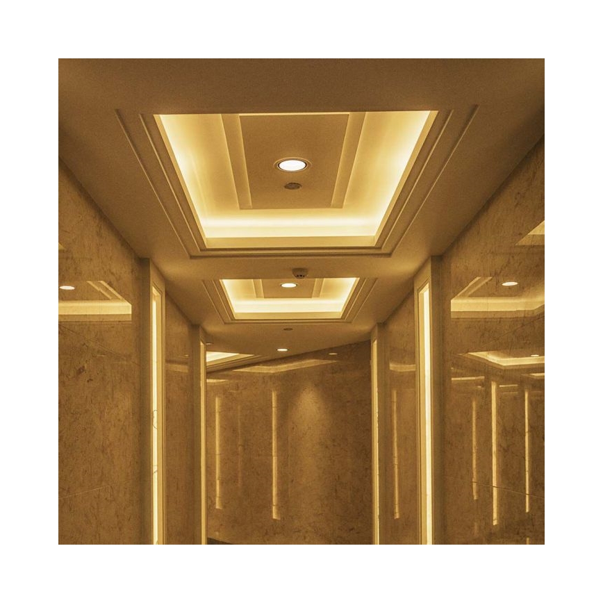 Foco empotrable LED de techo LED/28W/230V 3000/4000/6400K Ø 20 cm blanco