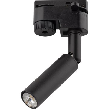 Foco LED para sistema de raíles monofásico LAGOS 1xG9/3W/230V negro