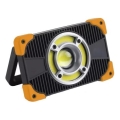 Foco LED recargable con altavoz LED/10W/5V USB 6500K IP44 2000 mAh