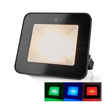 Foco LED RGBW regulable enchufable SmartLife LED/20W/230V Wi-Fi IP65 2700-6500K