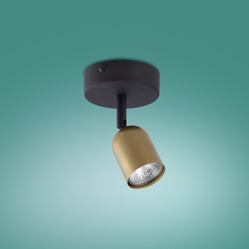 Foco LED TOP 1xGU10/10W/230V oro/negro