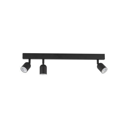 Foco LED TOP 3xGU10/10W/230V negro