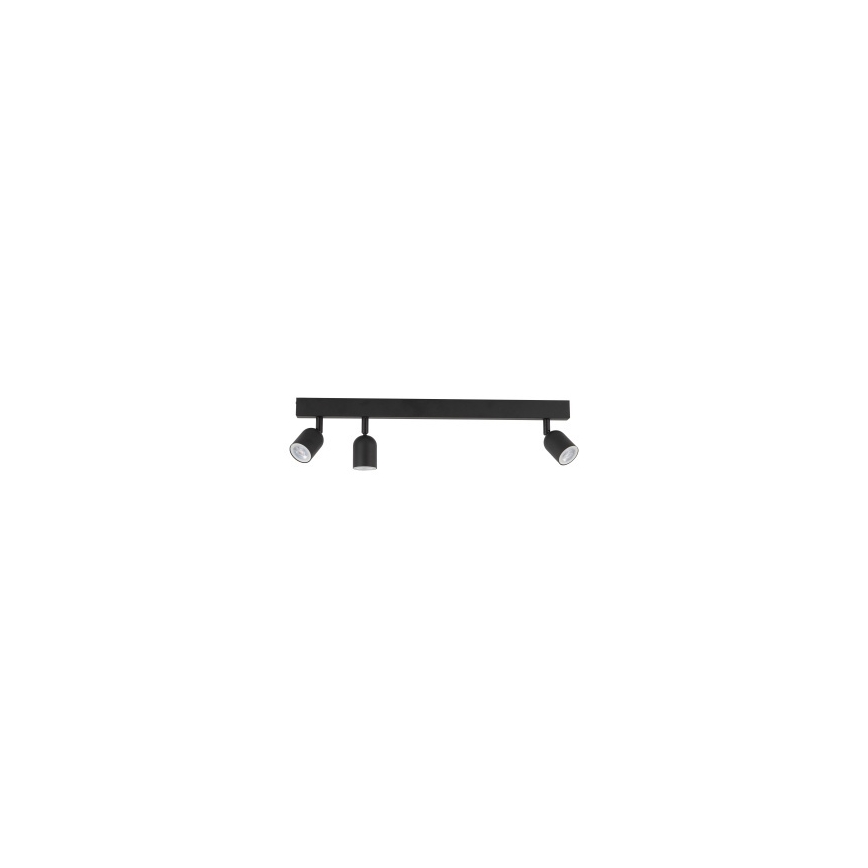 Foco LED TOP 3xGU10/10W/230V negro
