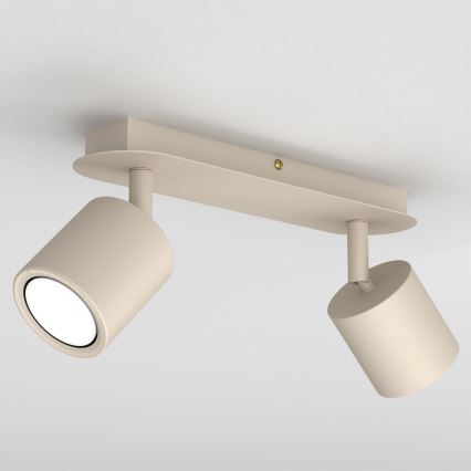 Foco orientable DEMIA 2xGU10/8W/230V beige