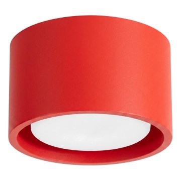 Foco orientable MODO 1xGX53/10W/230V rojo